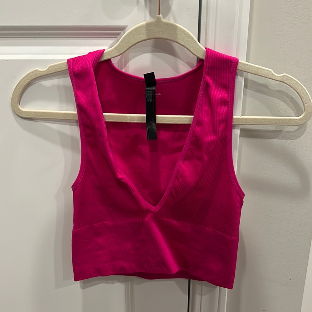 Urban Outfitters ribbed cropped tank